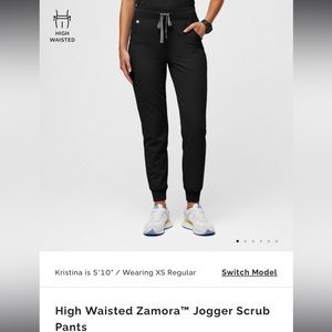 Figs high waisted Zamora scrub pants